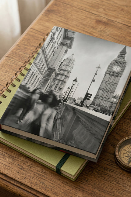 London Travel Hardcover Travel  journal