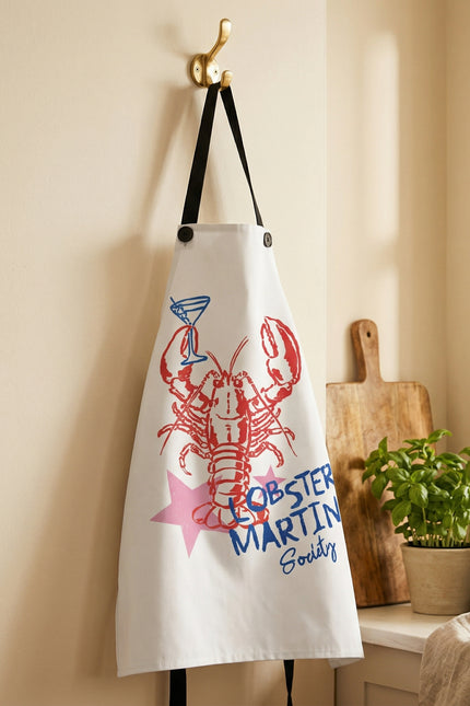 Lobster Martini Society Chef Apron