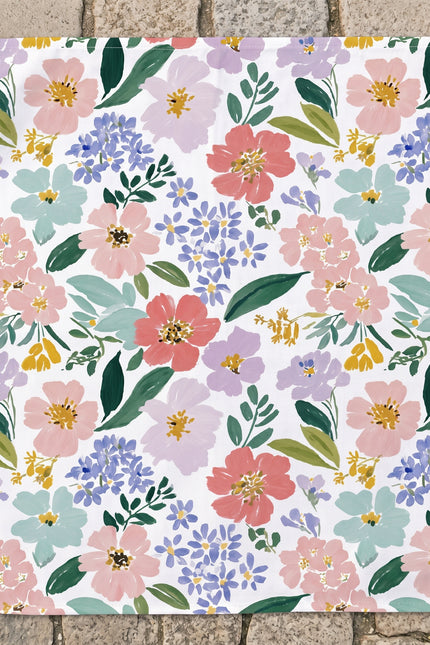 Summer Field Flowers print bandana