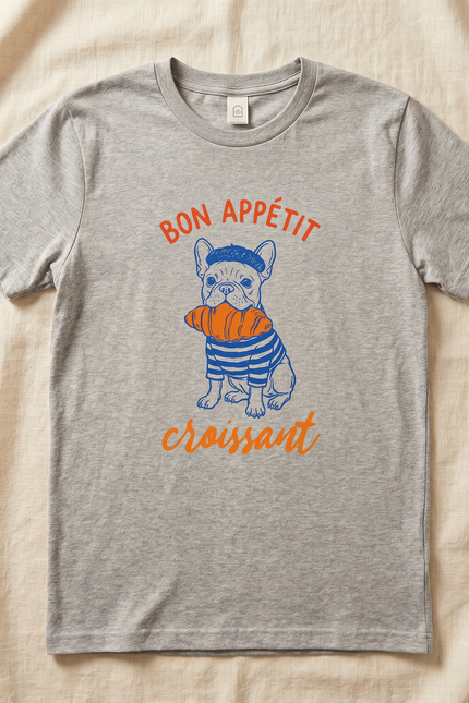 Paris Inspired Frenchie Womens softstyle tee