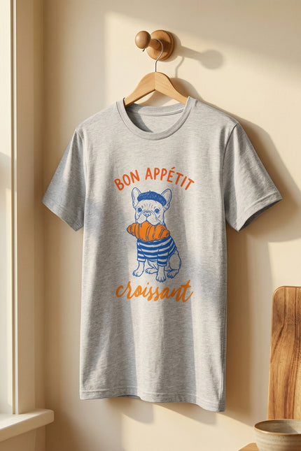 Paris Inspired Frenchie Womens softstyle tee