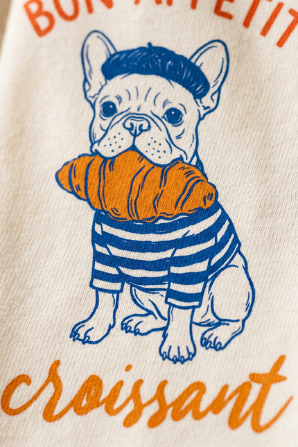 Paris Inspired Frenchie Womens softstyle tee