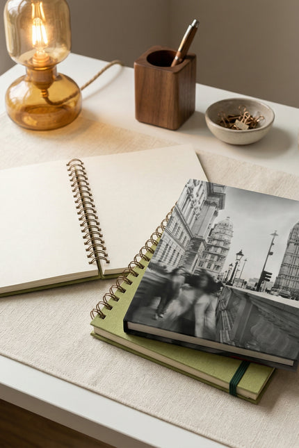 London Travel Hardcover Travel  journal