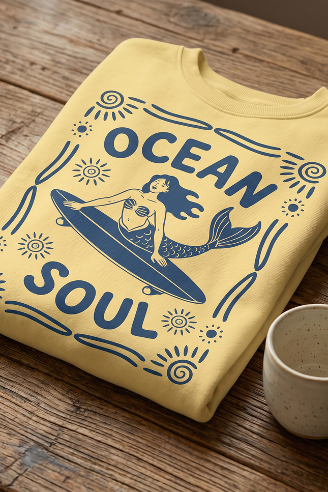 Ocean Soul Womens cotton sweatshirt