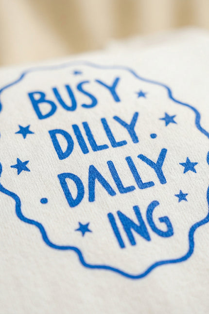 Dilly Dally Organic Raglan Sweatshirt