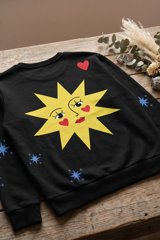 The Sunburst Cotton Sweatshirt